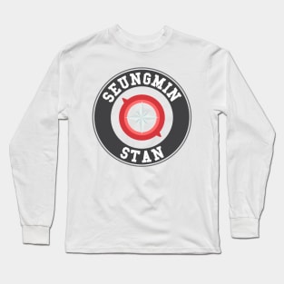 Stray kids SKZ Seungmin stan Long Sleeve T-Shirt